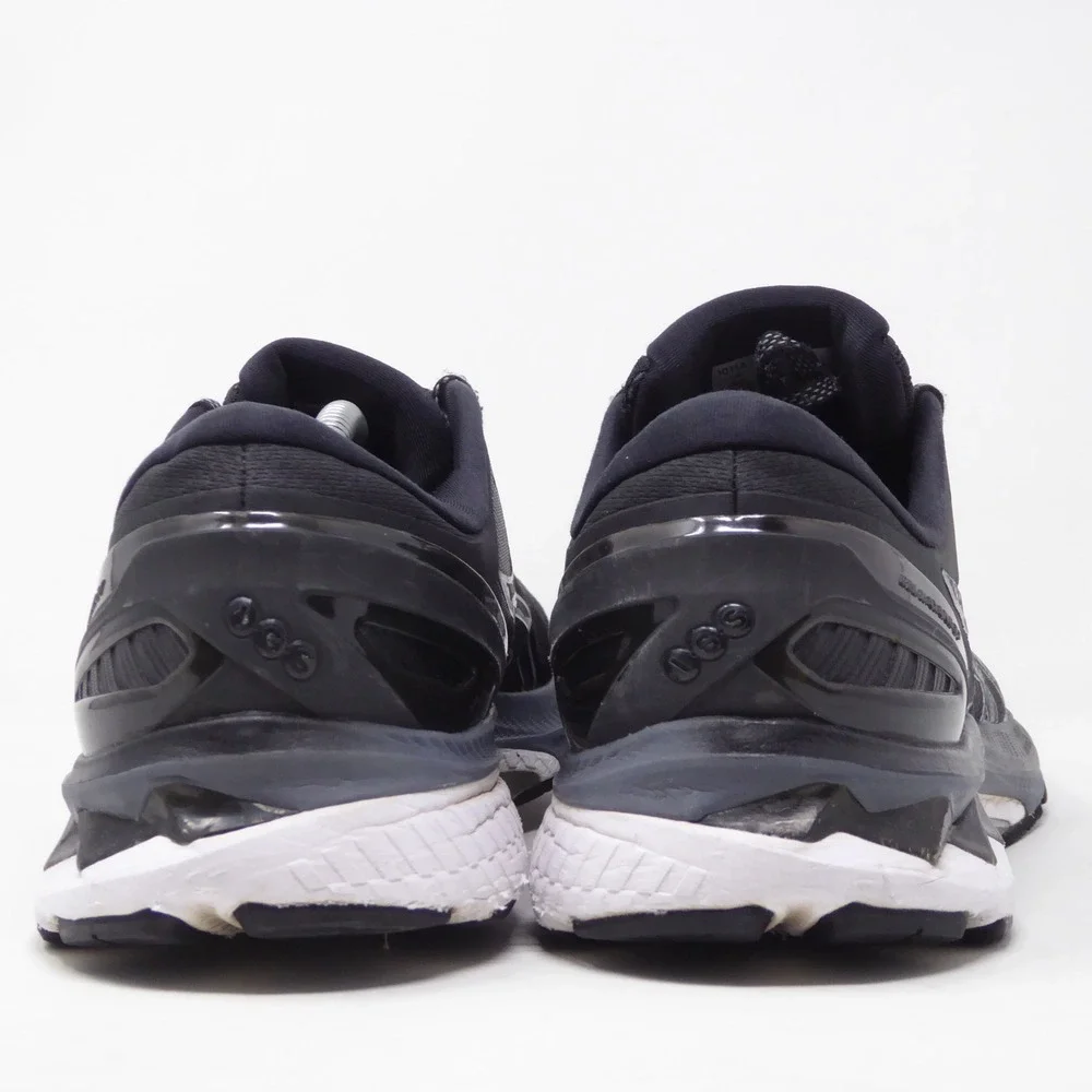 Asics Mens Gel-Kayano 27 Running Shoes Black Silver 1011A767 Size 12